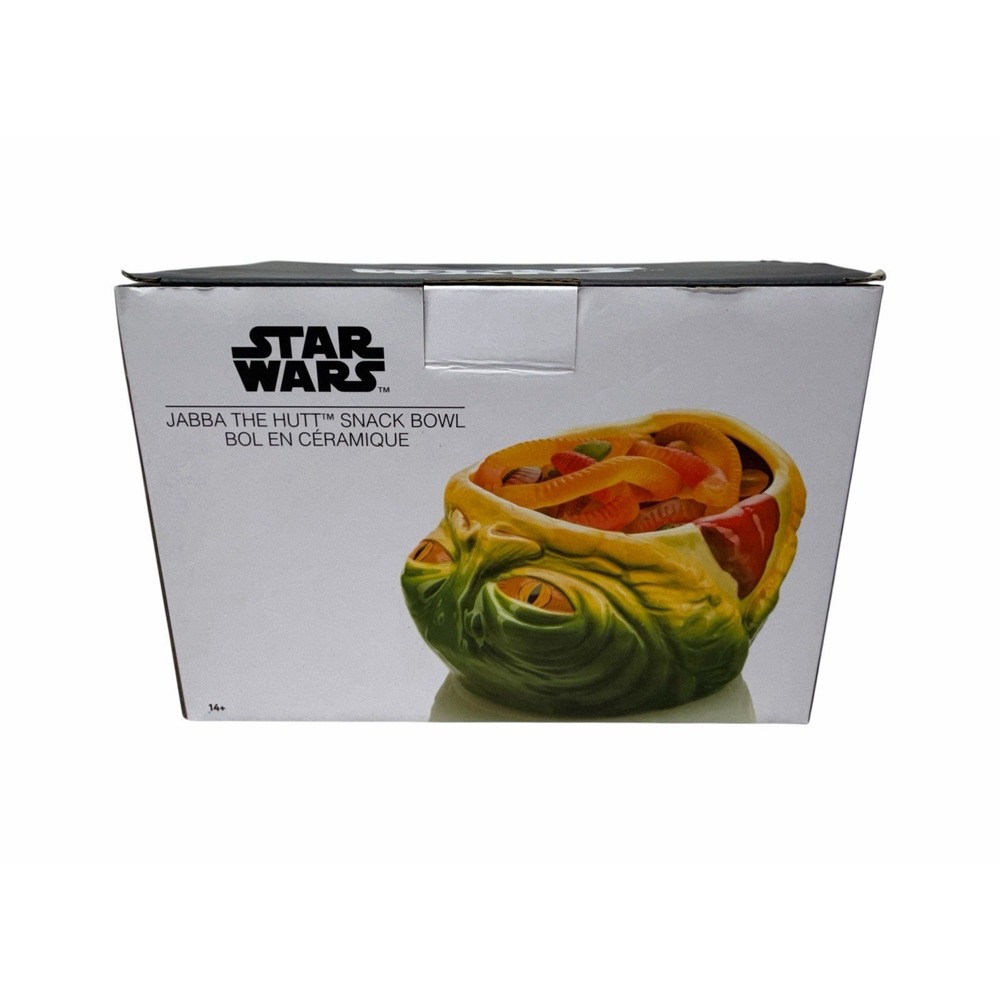 STAR WARS Jabba The Hutt Head CERAMIC SNACK BOWL ThinkGeek